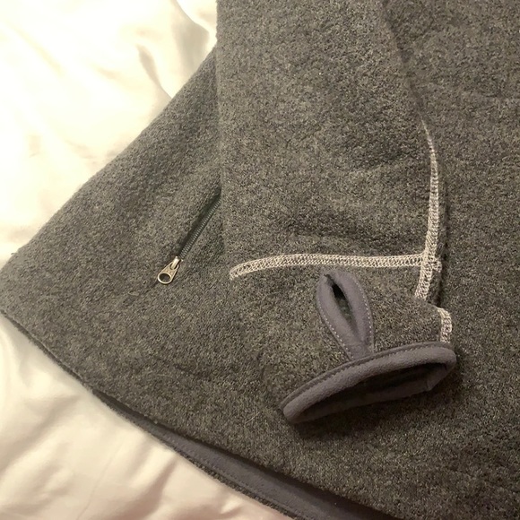 Womens KUHL grey zip up quarter zip sweatshirt top - Picture 3 of 4